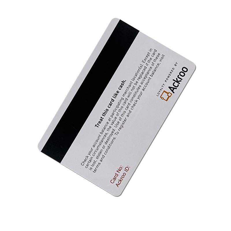 Hico Magnetic Stripe PVC Barcode Vip Member Payment Cards